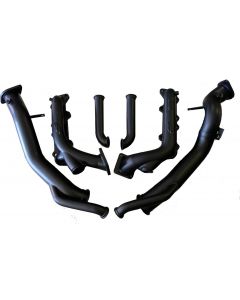 Fluid Turbo Hotside Kit for 2011-14 Mustang GT